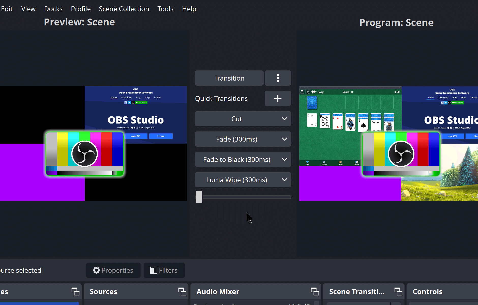 أفضل برنامج لتصوير شاشة الكمبيوتر أو الالعاب للاجهزة الضعيفة - OBS Studio