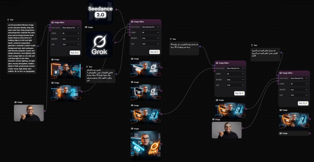 اصنع فيديوهات بالذكاء الإصطناعي مجانا - هتستخدم Seedance 2.0 و Grok وكل نماذج الـAi بدون حدود